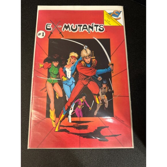 Ex-Mutants #1 (1986) Eternity Comics First Issue Bagged & Boarded - Picture 1 of 2